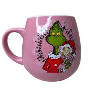 FIRM PRICE The Grinch 65th Anniversary Whoville Pink Coffee Mug